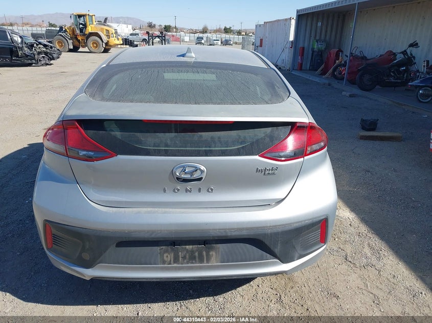 2020 Hyundai Ioniq Hybrid Blue VIN: KMHC65LC0LU235666 Lot: 44310443