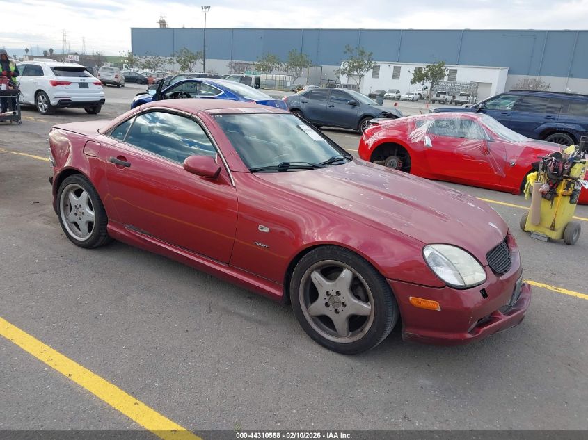 1999 Mercedes-Benz Slk 230 Kompressor