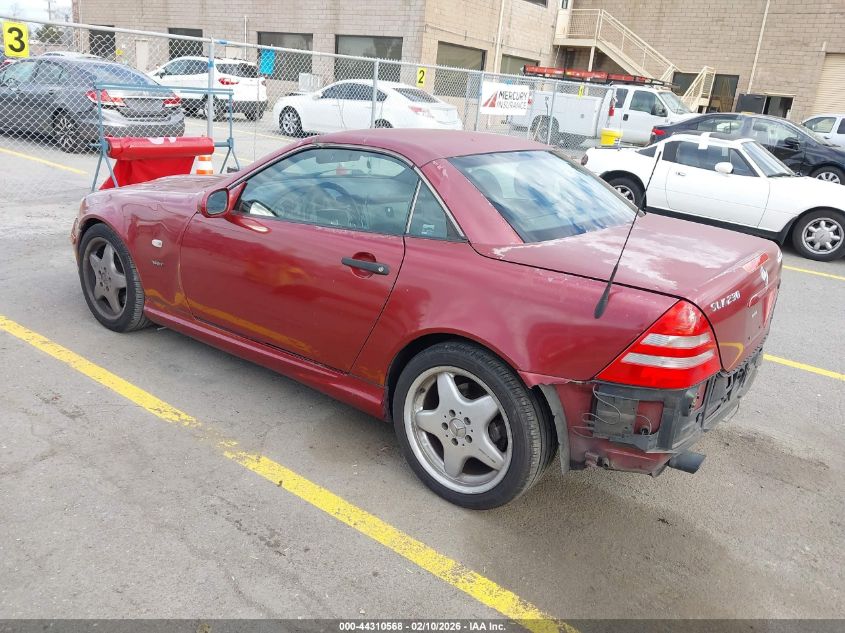 1999 Mercedes-Benz Slk 230 Kompressor