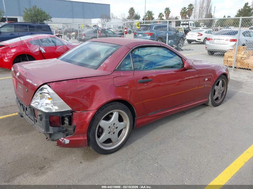 1999 Mercedes-Benz Slk 230 Kompressor