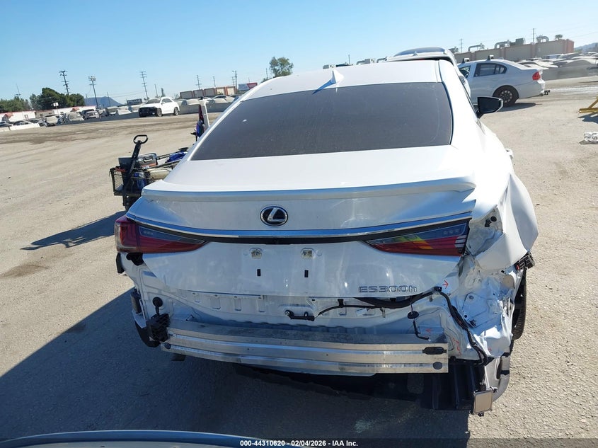 2025 Lexus ES 2.5 Es 300H white Lot 111044310620 Vin 58ADA1C1XSU055872
