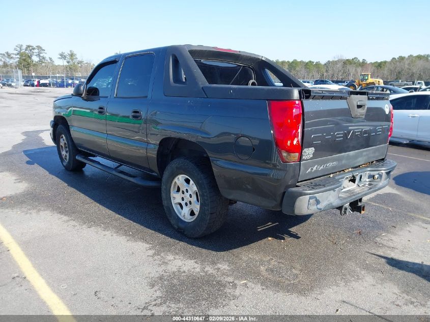 2005 Chevrolet Avalanche 1500 Z66