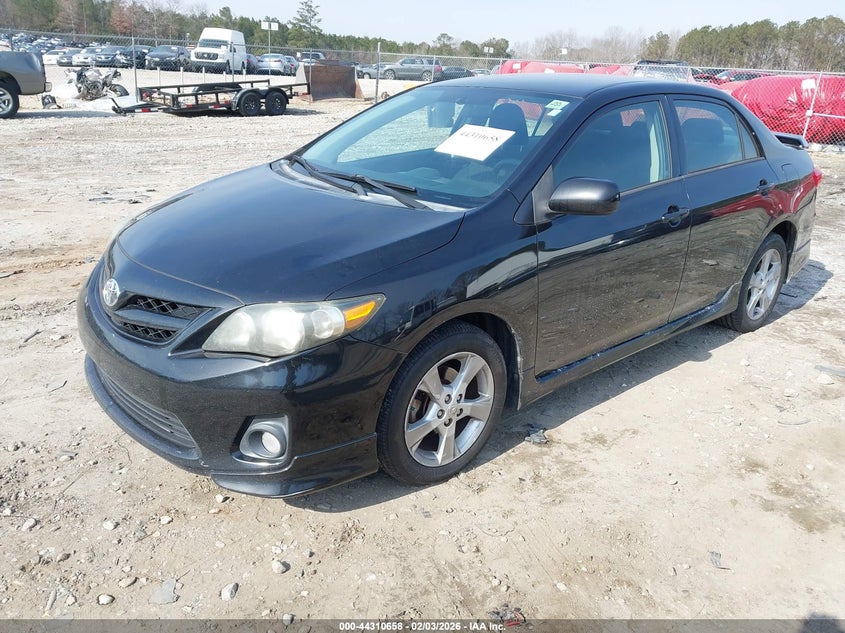2012 TOYOTA COROLLA SEDAN 1.8L I-4 DOHC, VVT, 132HP