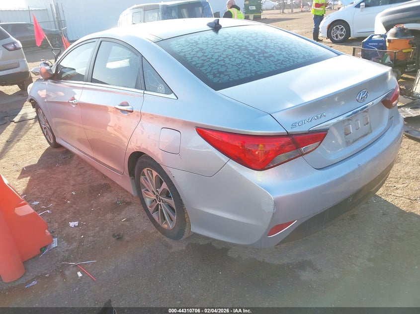 2014 HYUNDAI SONATA SEDAN 2.4L I-4 DI, DOHC, VVT, 190HP