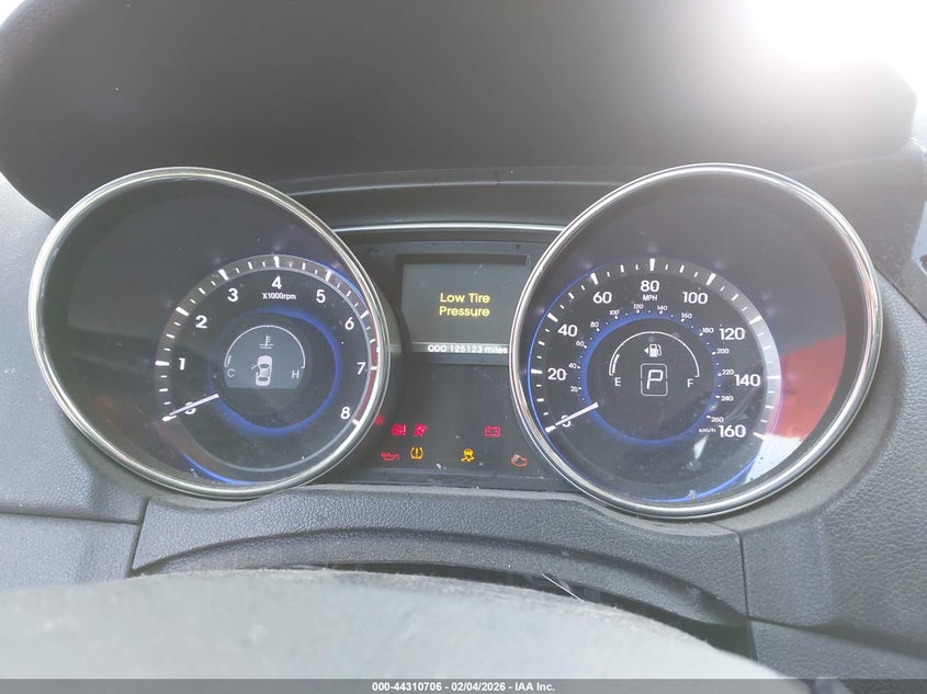 2014 HYUNDAI SONATA SEDAN 2.4L I-4 DI, DOHC, VVT, 190HP