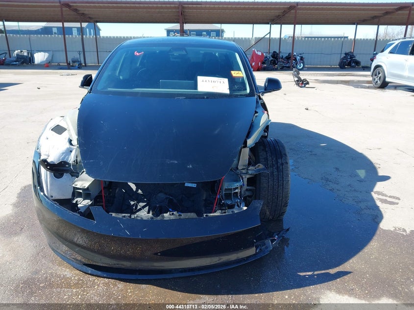 2025 Tesla Model 3 Long Range All-Wheel Drive VIN: 5YJ3E1EB4SF910267 Lot: 44310713