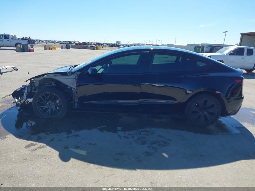 2025 Tesla Model 3 Long Range All-Wheel Drive VIN: 5YJ3E1EB4SF910267 Lot: 44310713