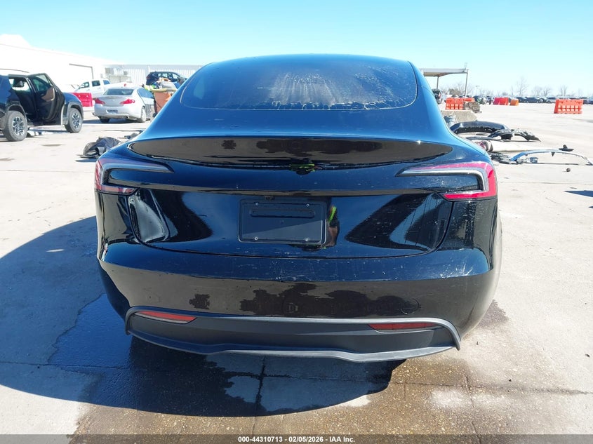 2025 Tesla Model 3 Long Range All-Wheel Drive VIN: 5YJ3E1EB4SF910267 Lot: 44310713