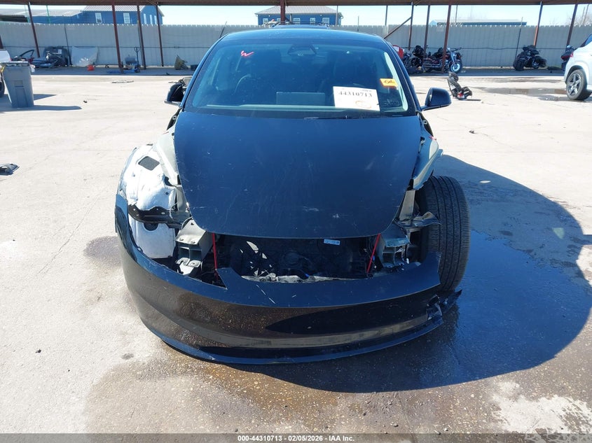 2025 Tesla Model 3 Long Range All-Wheel Drive VIN: 5YJ3E1EB4SF910267 Lot: 44310713