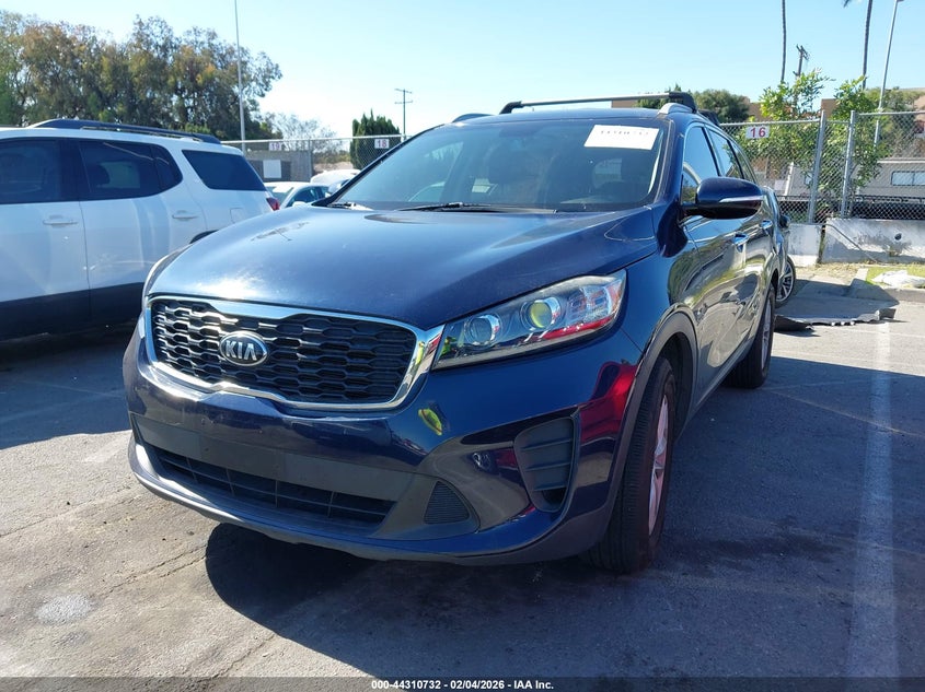 Vin: 5xypg4a36kg524390, lot: 44807112, kia sorento 2.4l lx 20192