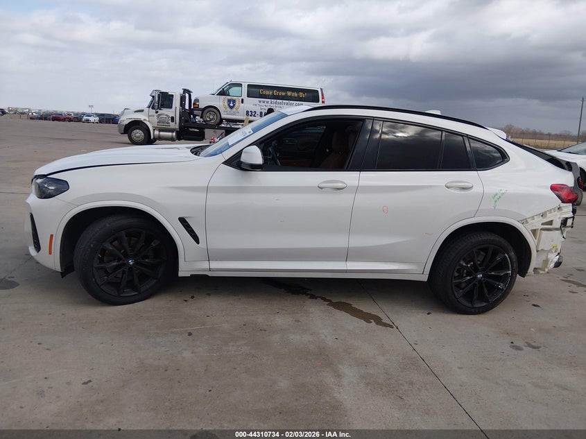 2023 BMW X4 xDrive30I VIN: 5UX33DT04P9P79107 Lot: 44310734