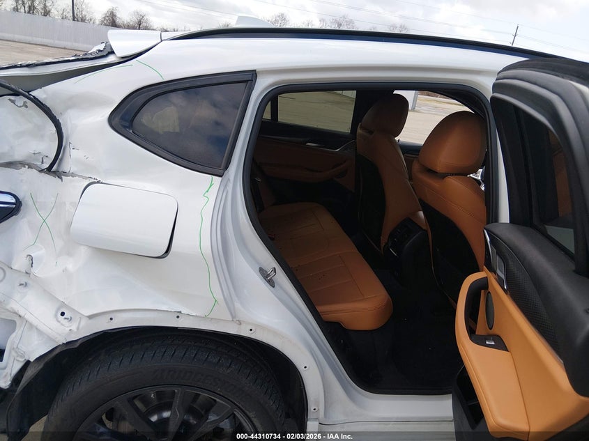 2023 BMW X4 xDrive30I VIN: 5UX33DT04P9P79107 Lot: 44310734