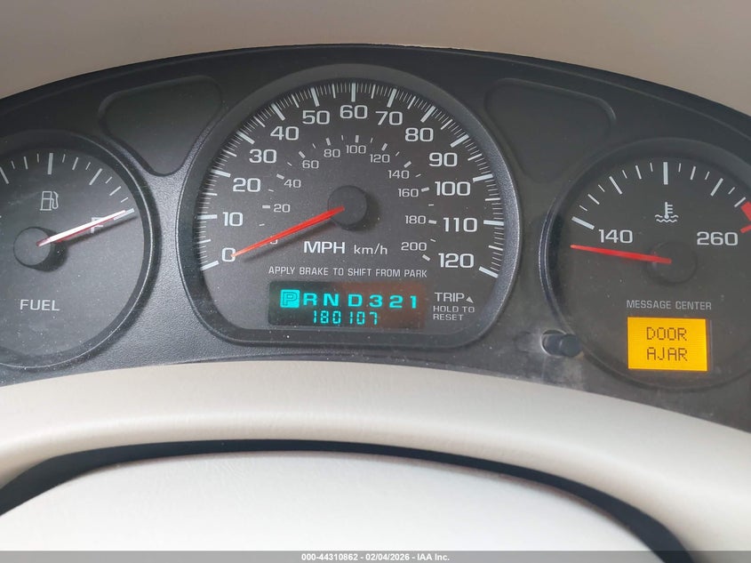 2003 Chevrolet Impala VIN: 2G1WF52E539236211 Lot: 44310862