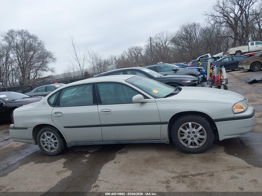2003 Chevrolet Impala VIN: 2G1WF52E539236211 Lot: 44310862