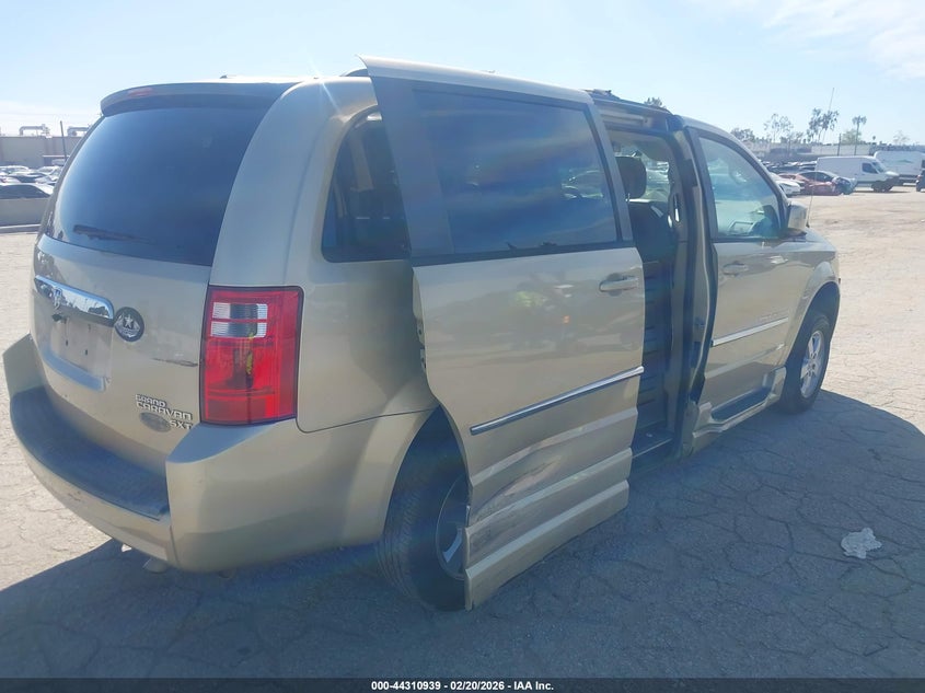 Vin: 2d4rn5d15ar447703, lot: 44807319, dodge grand caravan sxt 20104
