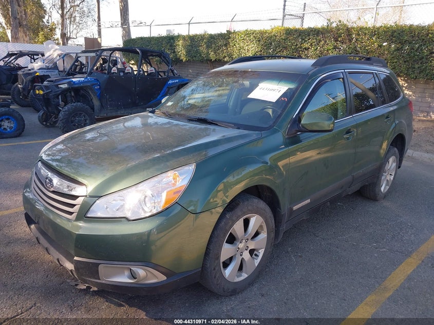Vin: 4s4brccc2b3429112, lot: 44807351, subaru outback 2.5i premium 20112