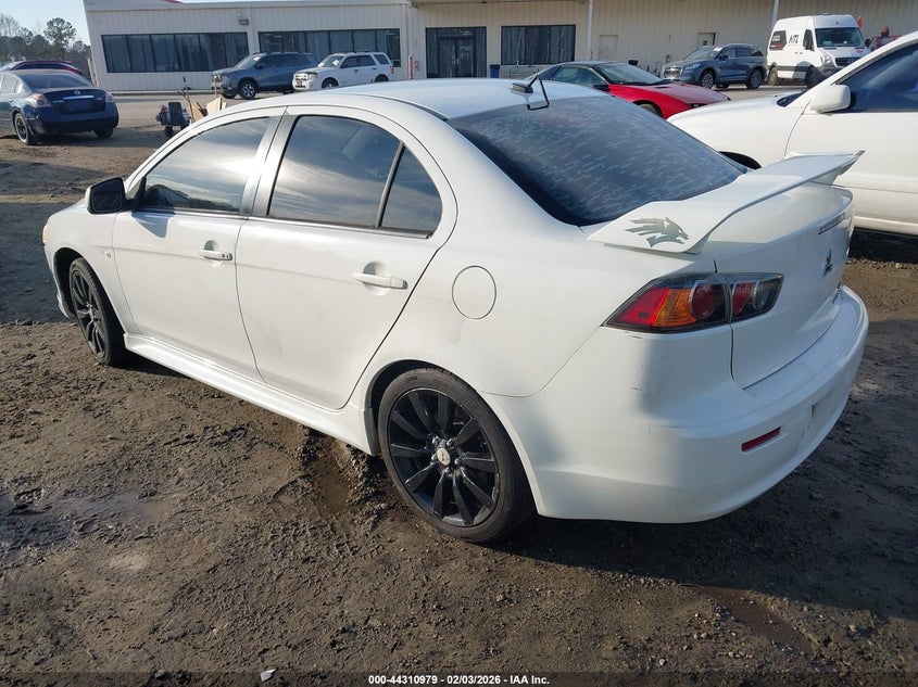 Vin: ja32u8fw0au027215, lot: 44807359, mitsubishi lancer gts 20103