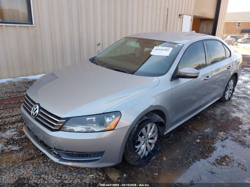 2013 Volkswagen Passat S