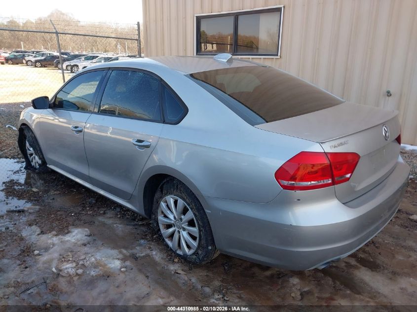 2013 Volkswagen Passat S