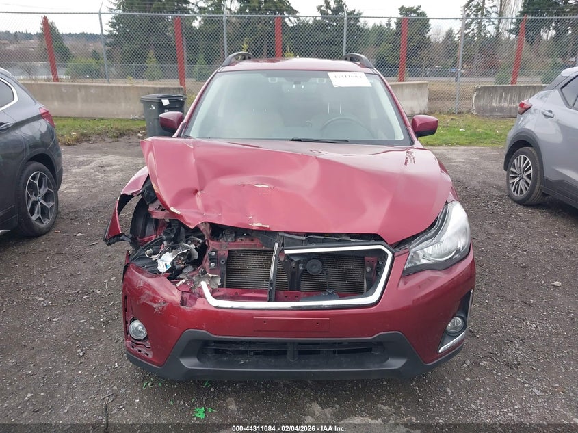2017 Subaru Xv 2.0 2.0i Premium Red Lot 111044311084 Vin JF2GPADC0HH224274