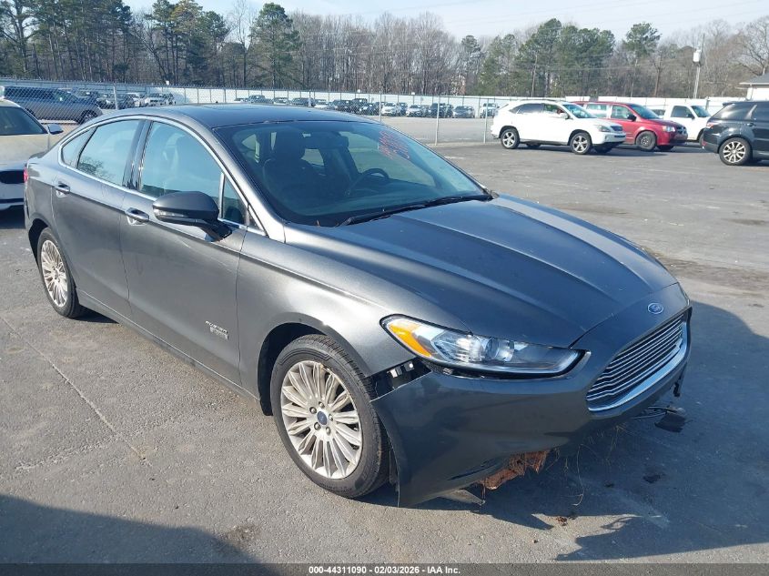 2016 Ford Fusion Energi Se Luxury