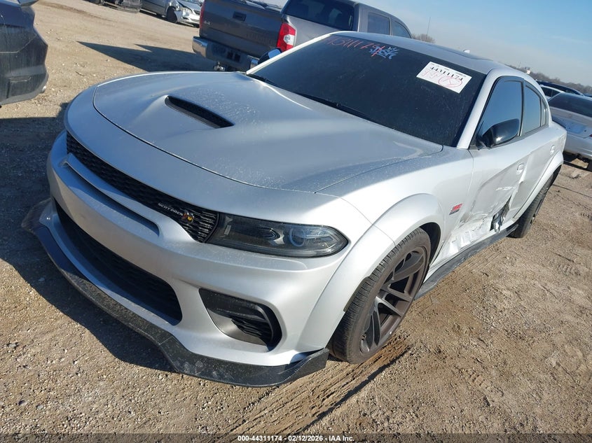 Vin: 2c3cdxgj7ph646042, lot: 44807554, dodge charger scat pack widebody 20232