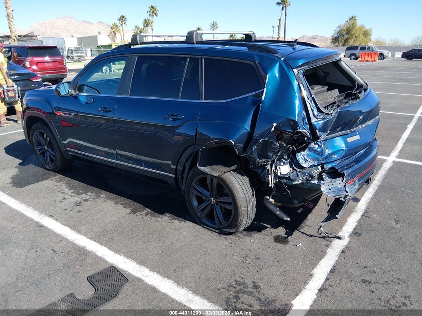 2021 Volkswagen Atlas 3.6L V6 Se W/Technology R-Line