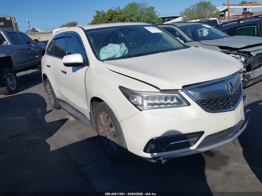 2015 Acura Mdx Technology Package