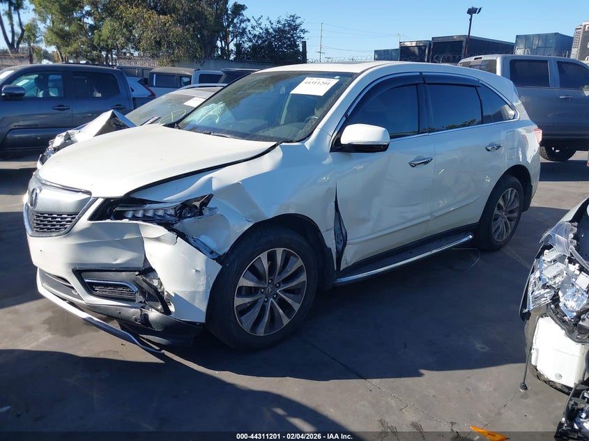 2015 Acura Mdx Technology Package
