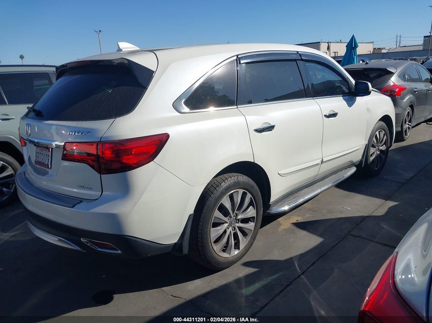 2015 Acura Mdx Technology Package