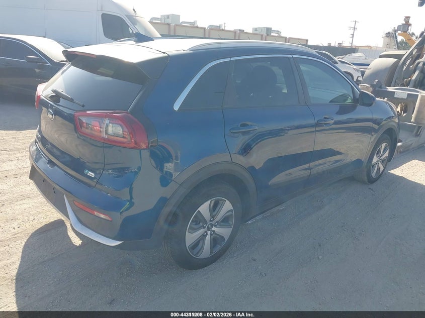 2019 Kia Niro 1.6 Lx blue Lot 111044311208 Vin KNDCB3LCXK5241827