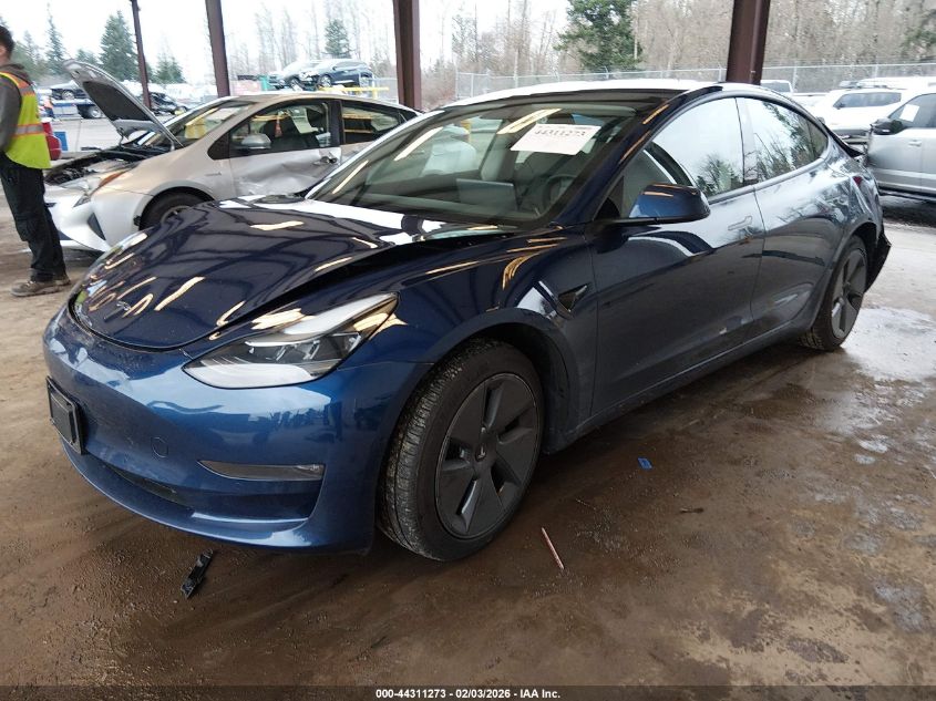 2022 Tesla Model 3 Long Range Dual Motor All-Wheel Drive