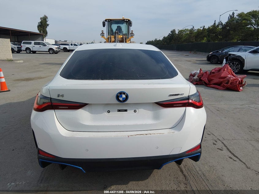 2024 BMW I4 Gran Coupe Edrive40 VIN: WBY73AW04RFS36100 Lot: 44311288
