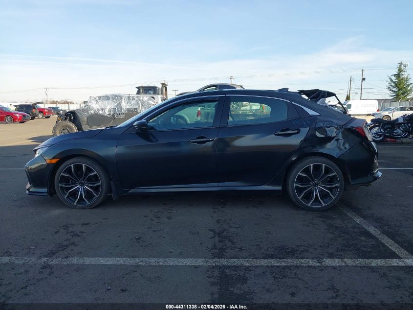 2018 Honda Civic Ex VIN: SHHFK7H52JU424911 Lot: 44311338