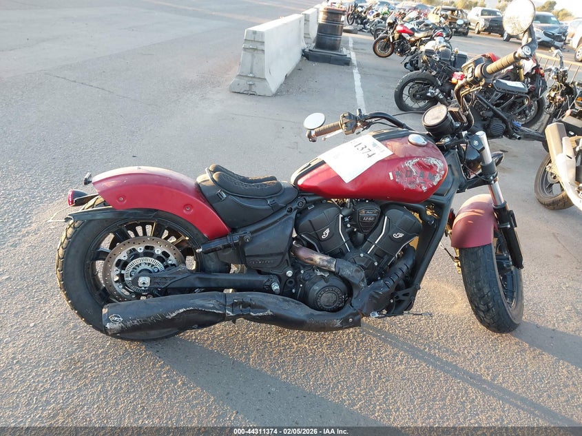 VIN 56KSBC762S3024634 2025 INDIAN MOTORCYCLE CO. SCOUT BOBBER LIMITED