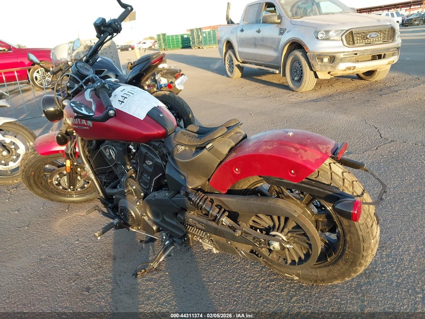 VIN 56KSBC762S3024634 2025 INDIAN MOTORCYCLE CO. SCOUT BOBBER LIMITED
