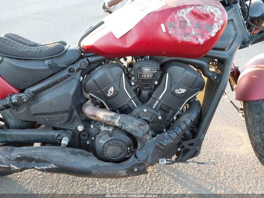 VIN 56KSBC762S3024634 2025 INDIAN MOTORCYCLE CO. SCOUT BOBBER LIMITED