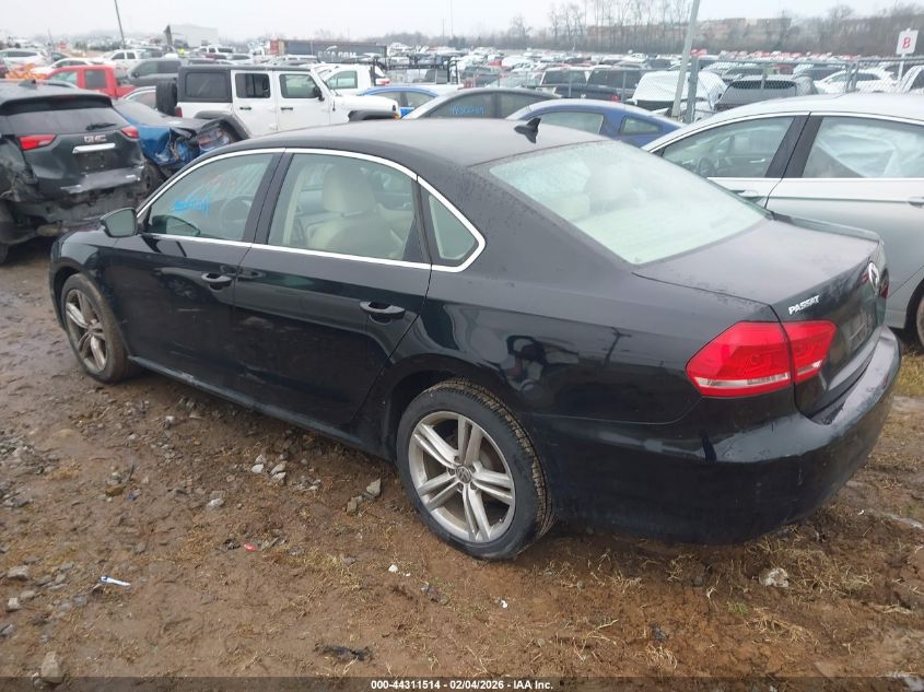 2015 Volkswagen Passat 2.0L Tdi Se