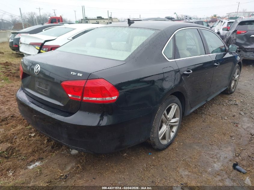 2015 Volkswagen Passat 2.0L Tdi Se