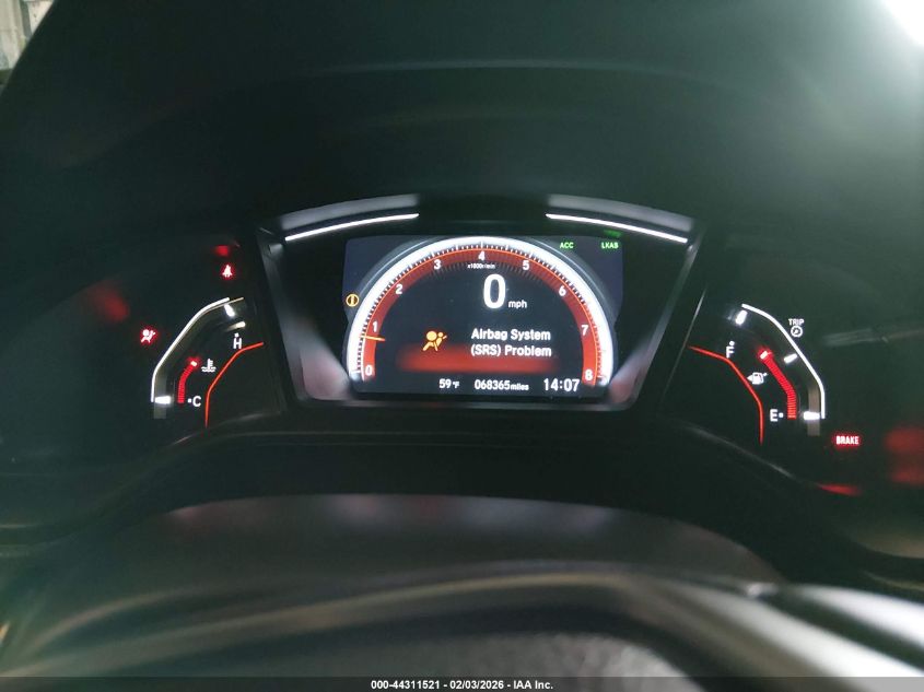 2020 Honda Civic Sport VIN: SHHFK7G45LU210930 Lot: 44311521