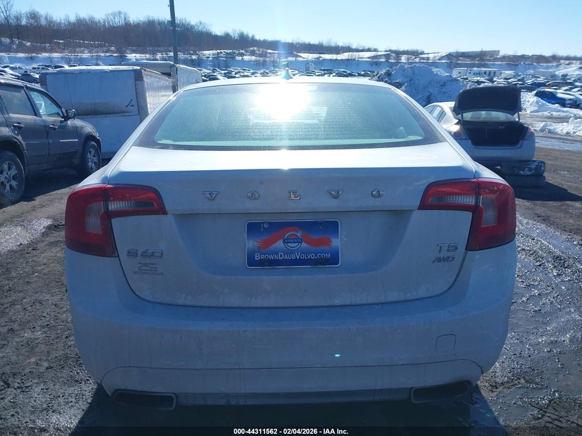 2015 Volvo S60 T5 Premier VIN: YV1612TK0F1341251 Lot: 44311562