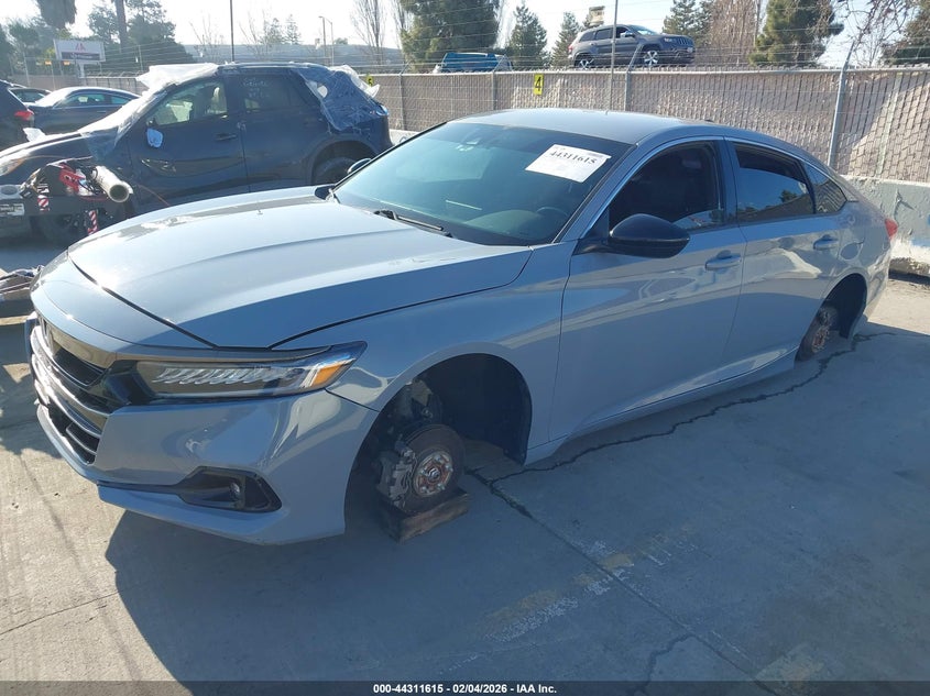 2022 Honda Accord Sport 1HGCV1F3XNA054365 photo 1