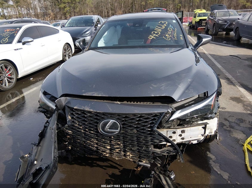 2024 Lexus Is 3.5 Is 350 F Sport Design grey Lot 111044311663 Vin JTHBZ1B29R5081680