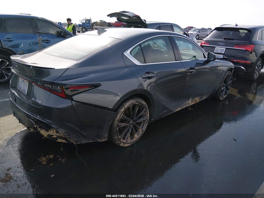 2024 Lexus Is 3.5 Is 350 F Sport Design grey Lot 111044311663 Vin JTHBZ1B29R5081680