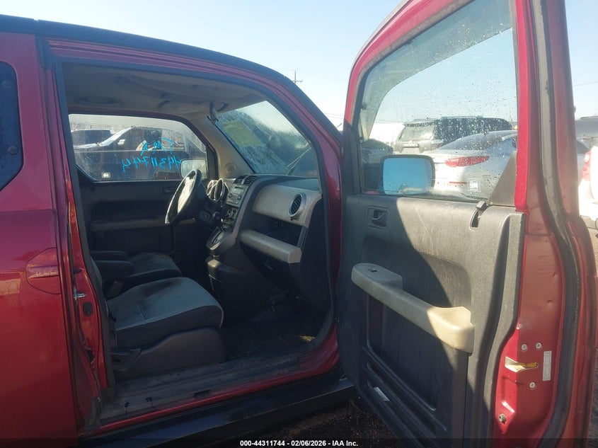 2007 HONDA ELEMENT SPORT UTILITY VEHICLE 2.4L I-4 DOHC, VVT, 166HP