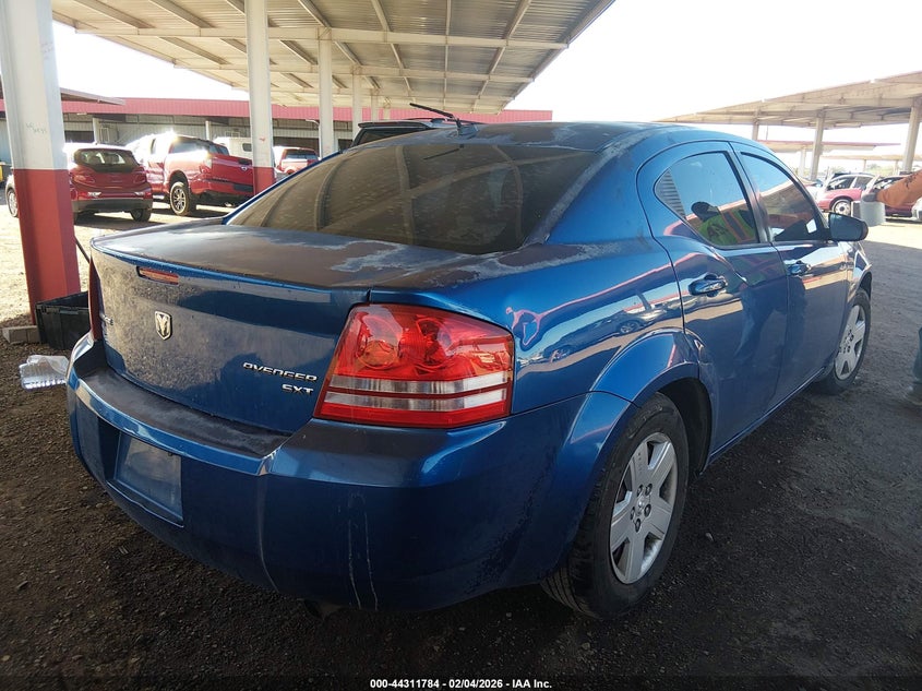 Vin: 1b3cc4fb8an114581, lot: 44808189, dodge avenger sxt 20104
