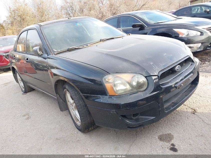 2005 Subaru Impreza 2.5Rs
