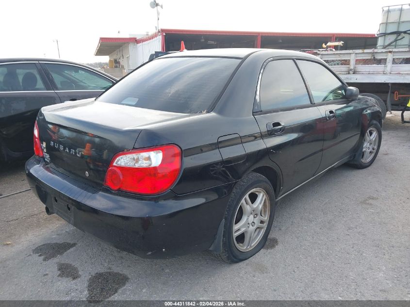2005 Subaru Impreza 2.5Rs