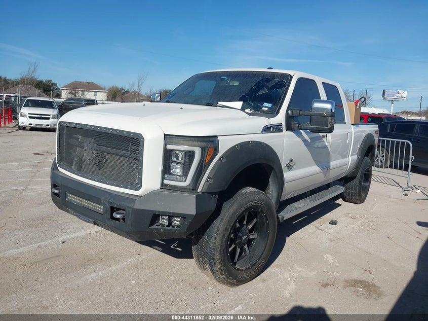 Vin: 1ft7w2bt7dea79319, lot: 44808257, ford f-250 lariat 20132