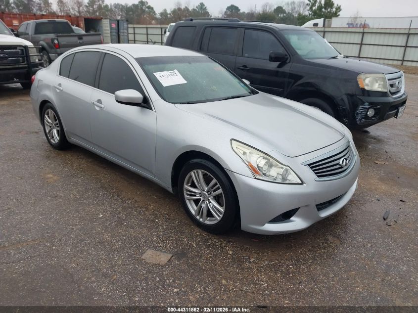 2011 Infiniti G37 Journey